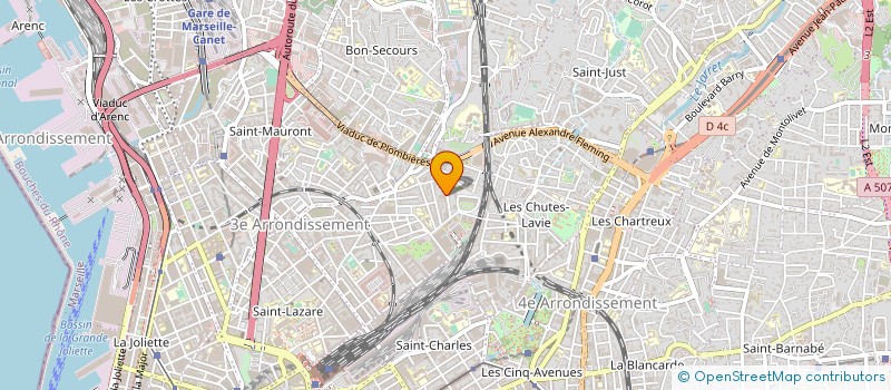 localisation de l'entreprise MONSIEUR PAPA TALL à MARSEILLE