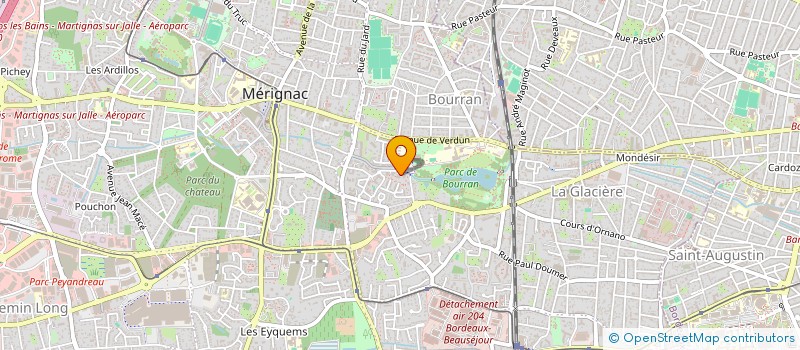 localisation de l'entreprise MONSIEUR PAPA TANOR NDIAYE SYLLA  MERIGNAC