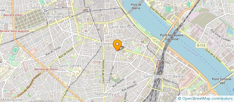 localisation de l'entreprise MONSIEUR PAPA TOURE  BORDEAUX