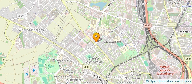 localisation de l'entreprise MONSIEUR PAPA WALY DIOP à STRASBOURG