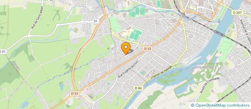 localisation de l'entreprise MONSIEUR PAPAMOUSSA DIALLO  ROANNE