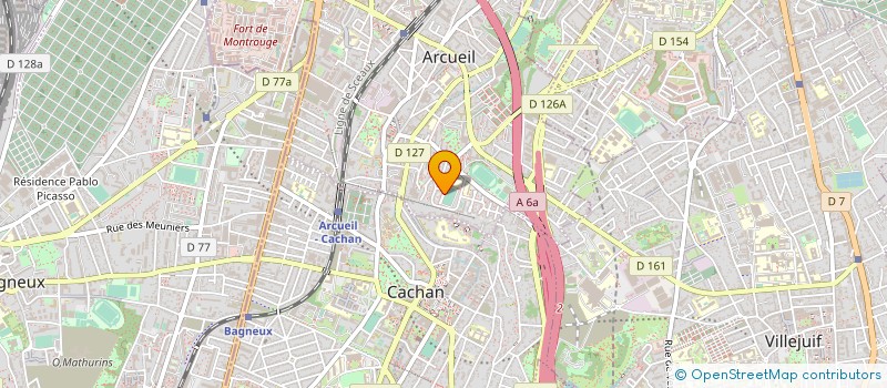 localisation de l'entreprise MONSIEUR PAPATY KIWA KITUMBA  ARCUEIL