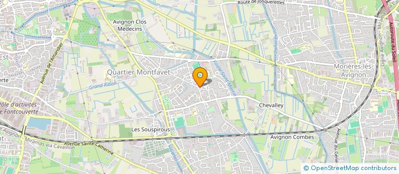 localisation de l'entreprise MONSIEUR PAPE AMADOU FOFANA  AVIGNON