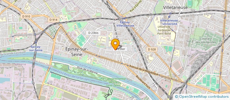 localisation de l'entreprise MONSIEUR PAPE DIEYE à EPINAY SUR SEINE