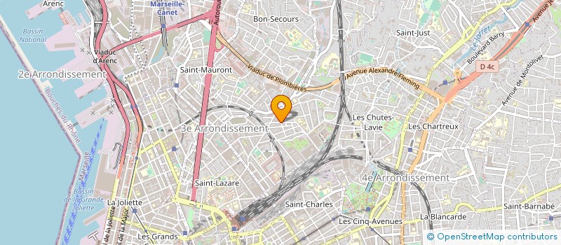 localisation de l'entreprise MONSIEUR PAPE FAYE à MARSEILLE