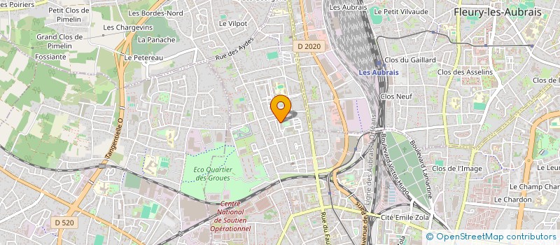 localisation de l'entreprise MONSIEUR PAPE GAYE  ORLEANS
