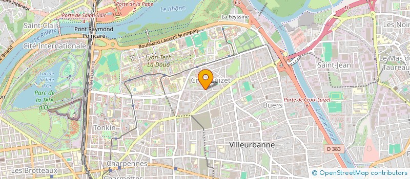 localisation de l'entreprise MONSIEUR PAPE KANTE à VILLEURBANNE