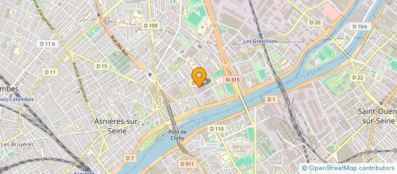 localisation de l'entreprise MONSIEUR PAPE KIMPAMBOUDI  ASNIERES-SUR-SEINE