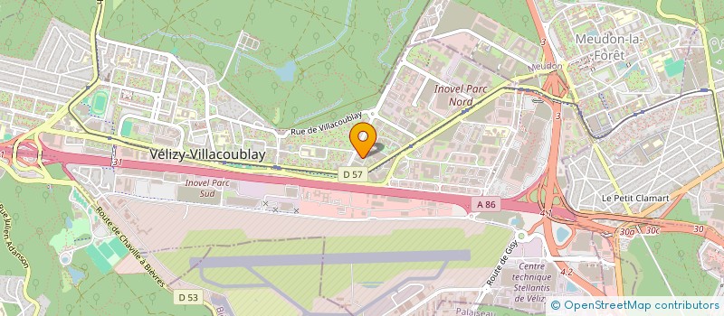 localisation de l'entreprise MONSIEUR PAPE WANE  VELIZY-VILLACOUBLAY