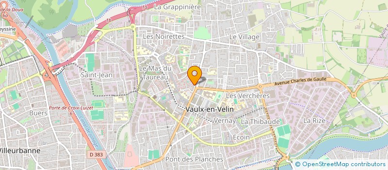 localisation de l'entreprise MONSIEUR PAPI MAKAXI MBWANGANGA  VAULX-EN-VELIN