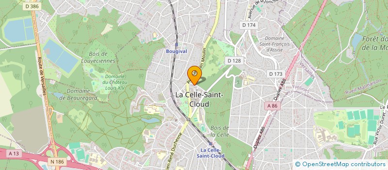 localisation de l'entreprise MONSIEUR PAPITSHO MUNSENSE  ANDO  LA CELLE-SAINT-CLOUD