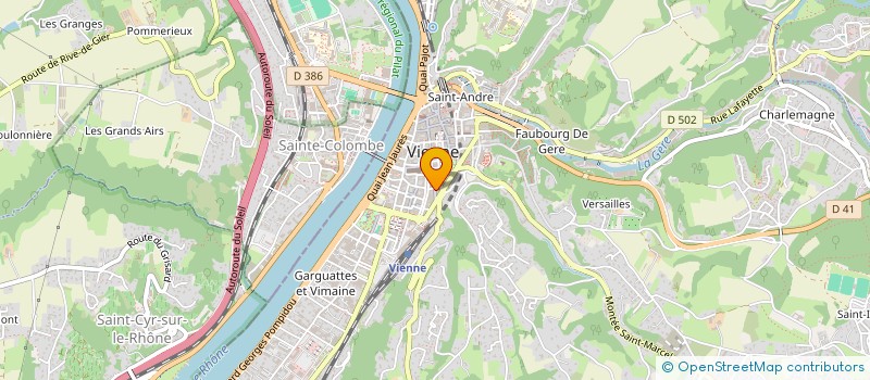 localisation de l'entreprise MONSIEUR PAPON CHANDRA DAS à VIENNE