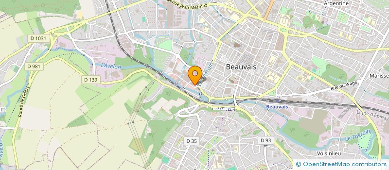 localisation de l'entreprise MONSIEUR PAPY KUKA MATONDO  BEAUVAIS