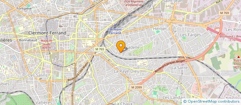 localisation de l'entreprise MONSIEUR PAPY LUNTADILA MAWETE  CLERMONT-FERRAND