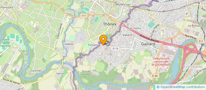 localisation de l'entreprise MONSIEUR PARADA NIAINA  GAILLARD