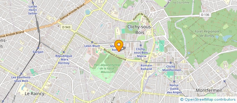 localisation de l'entreprise MONSIEUR PARAMJIT DHADWAL à CLICHY-SOUS-BOIS