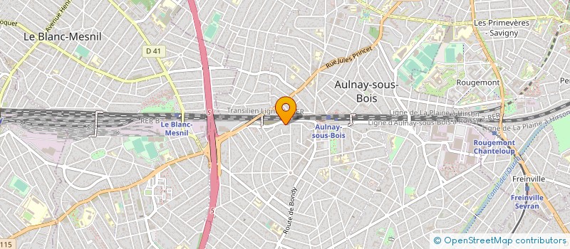 localisation de l'entreprise MONSIEUR PARASCHIV-IULIAN TUDOSE à AULNAY-SOUS-BOIS