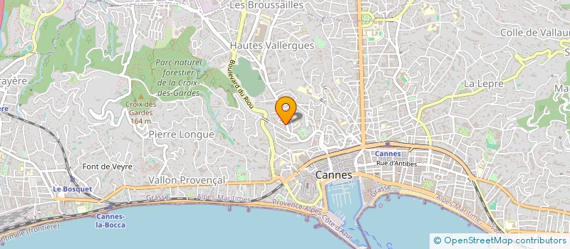 localisation de l'entreprise MONSIEUR PARDAIAN PETROVICI  CANNES