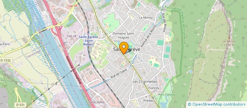 localisation de l'entreprise MONSIEUR PARDALIAN ROSTAS  SAINT-EGREVE