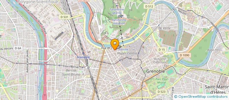 localisation de l'entreprise MONSIEUR PARDIS SAFI  GRENOBLE