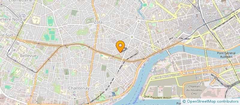 localisation de l'entreprise MONSIEUR PARETO DIBI KENDE à NANTES