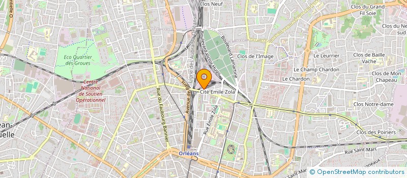 localisation de l'entreprise MONSIEUR PARFAIT ASSONFACK NJOUKANG à ORLEANS
