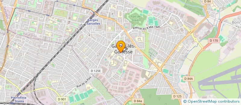 localisation de l'entreprise MONSIEUR PARFAIT MENDY  GARGES-LES-GONESSE