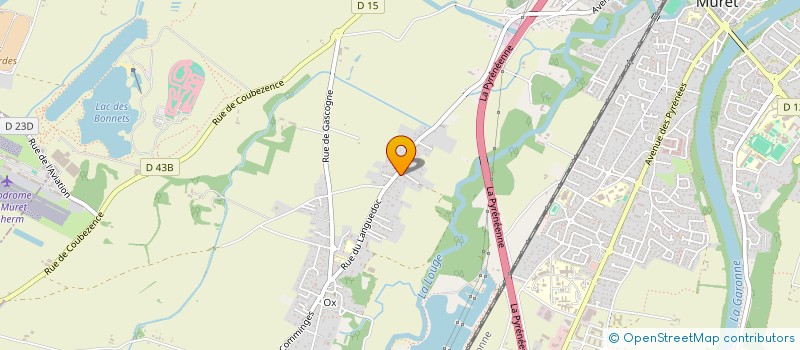 localisation de l'entreprise MONSIEUR PARFAIT MOUTSINGA MOUTSINGA  MURET