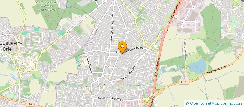 localisation de l'entreprise MONSIEUR PARFAIT POUTOU à PONTAULT-COMBAULT