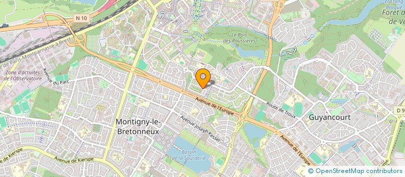 localisation de l'entreprise MONSIEUR PARFAIT SAPU-TSHIBAMBE  GUYANCOURT