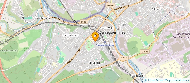 localisation de l'entreprise MONSIEUR PARGEV MUTAFYAN  SARREGUEMINES