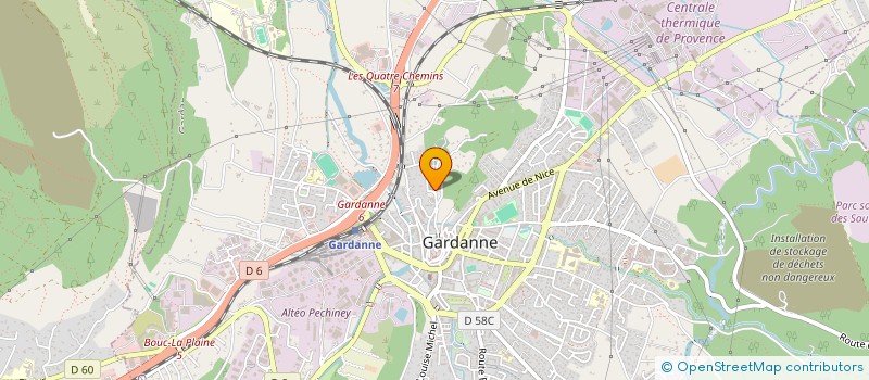localisation de l'entreprise MONSIEUR PARICK BES-PIANET à GARDANNE