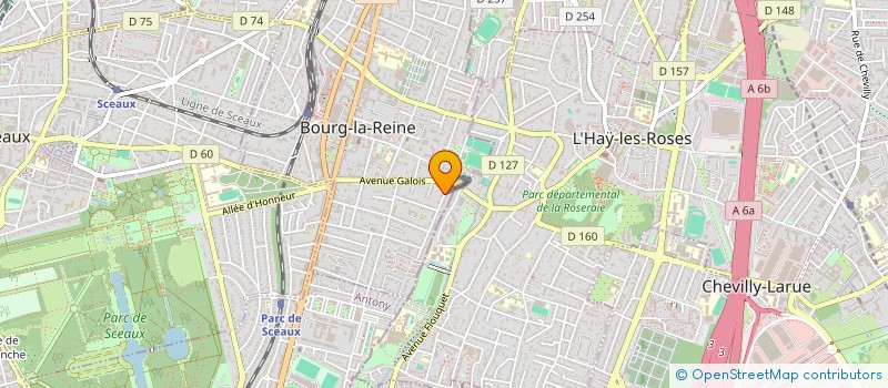 localisation de l'entreprise MONSIEUR PARIS RIZAKIS à BOURG-LA-REINE