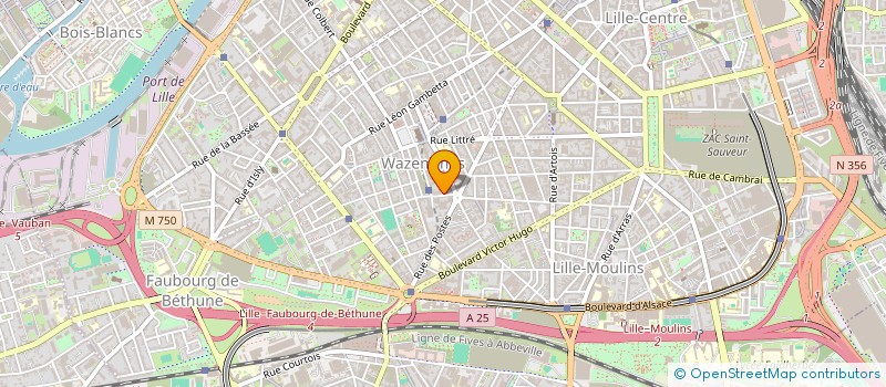 localisation de l'entreprise MONSIEUR PARSA SHAHROKHIASL  LILLE