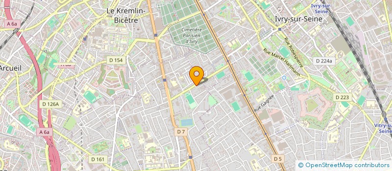 localisation de l'entreprise MONSIEUR PARSA ZAREI à VILLEJUIF