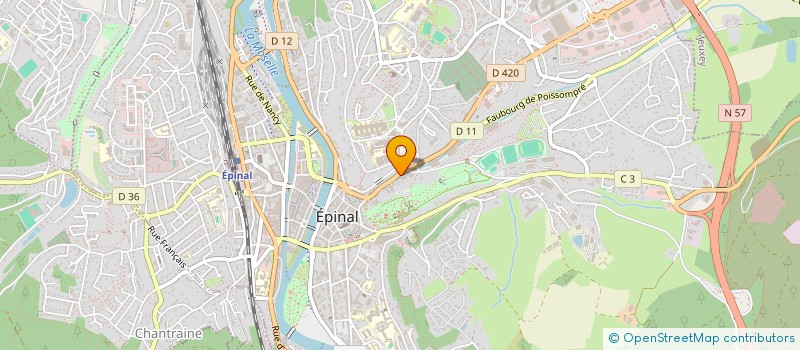 localisation de l'entreprise MONSIEUR PARTEV MAMIKONYAN  EPINAL