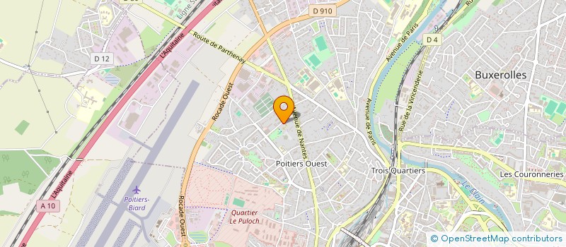 localisation de l'entreprise MONSIEUR PARVEZ ASHRAFI  POITIERS