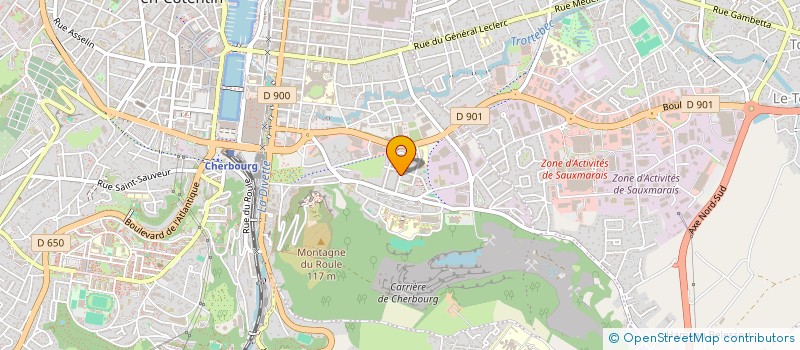 localisation de l'entreprise MONSIEUR PARVEZ PRANTOR  CHERBOURG-EN-COTENTIN