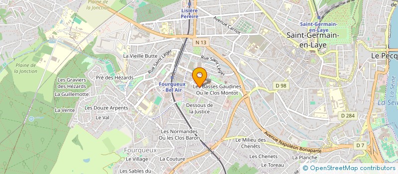 localisation de l'entreprise MONSIEUR PARVIZ AMIRI  SAINT-GERMAIN-EN-LAYE