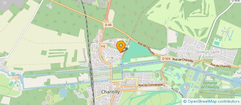 localisation de l'entreprise MONSIEUR PARVIZ RASOULZADEH MOSHTAGHIN  SENLIS