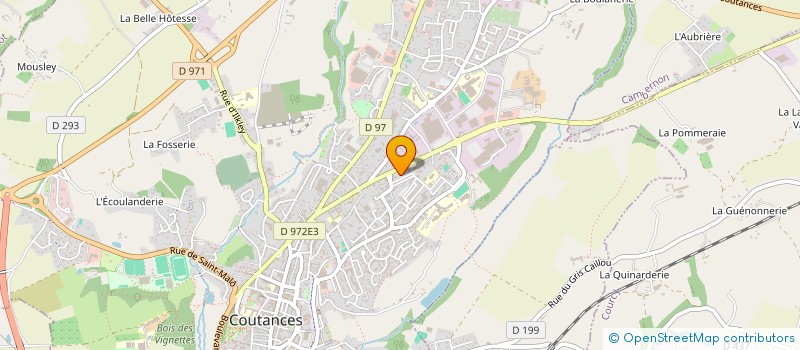 localisation de l'entreprise MONSIEUR PARWEZ MOHAMMADI  COUTANCES