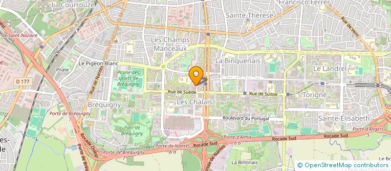 localisation de l'entreprise MONSIEUR PARWEZ TALASH  RENNES