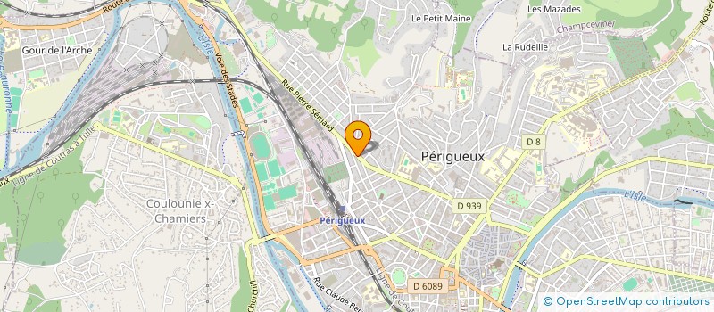 localisation de l'entreprise MONSIEUR PARWIZ AMINI  PERIGUEUX