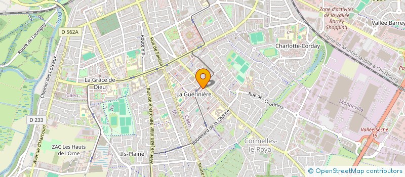 localisation de l'entreprise MONSIEUR PARWIZ HAFIZI à CAEN