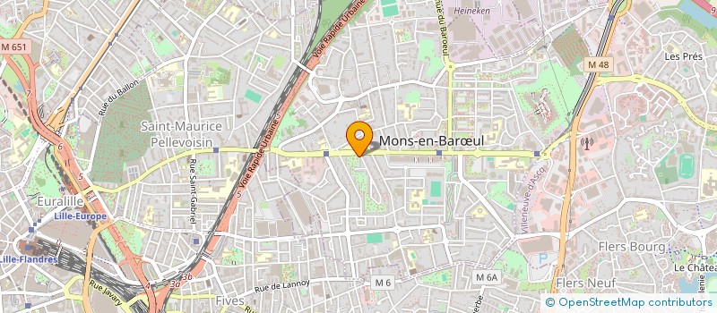 localisation de l'entreprise MONSIEUR PARWIZ SAFI  MONS-EN-BARUL