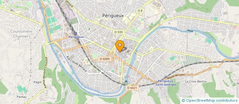 localisation de l'entreprise MONSIEUR PASARLI AHMADI  PERIGUEUX