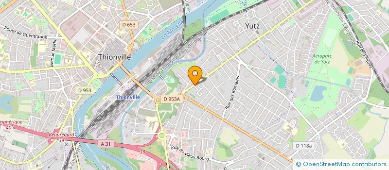 localisation de l'entreprise MONSIEUR PASCAL ABRAMO  YUTZ