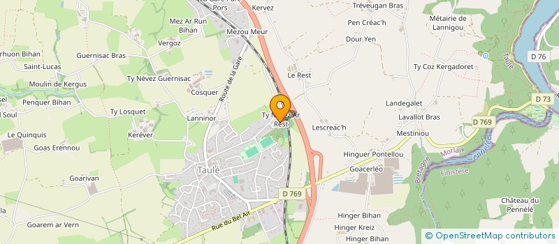 localisation de l'entreprise MONSIEUR PASCAL ADOLPHE  TAULE