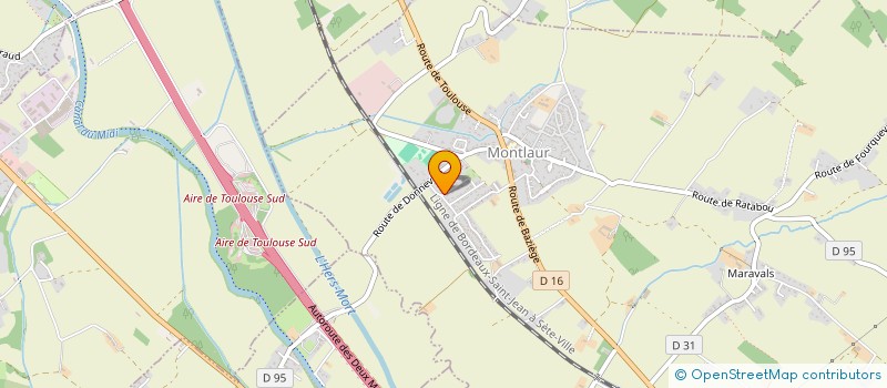 localisation de l'entreprise MONSIEUR PASCAL AECKERLE  MONTLAUR