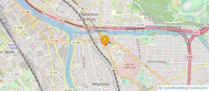 localisation de l'entreprise MONSIEUR PASCAL AJAR à MAISONS-ALFORT
